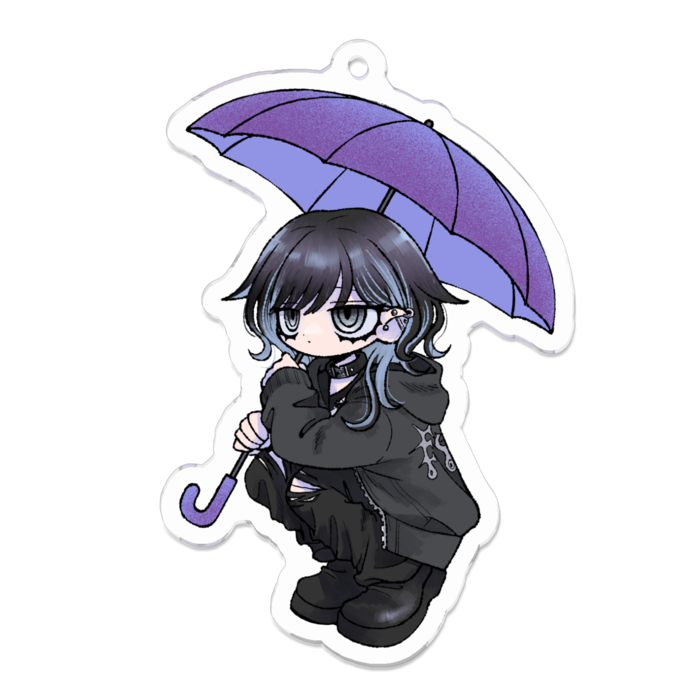 アクリルキーホルダー - 70 x 70 (mm)