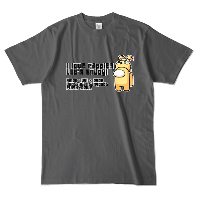 カラーTシャツ - L - チャコール (濃色)