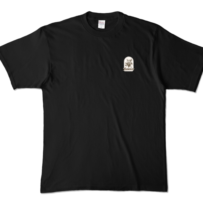 カラーTシャツ - XL - ブラック (濃色)