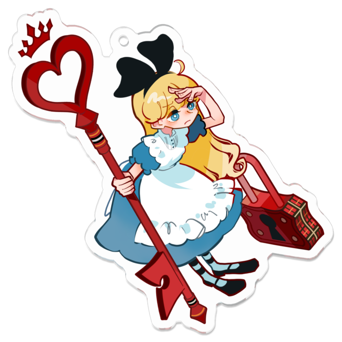 アクリルキーホルダー(Mサイズ) - 70 x 70 (mm)