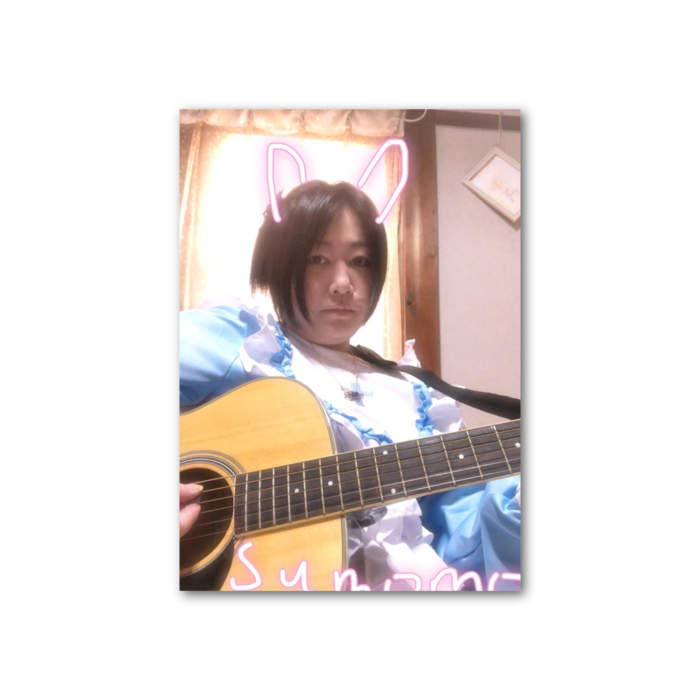 フォト風カード - 縦 - 片面