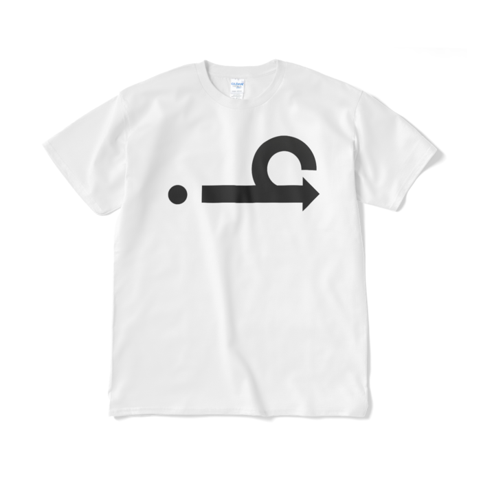 『ich→』ロゴTシャツ - XL - ホワイト