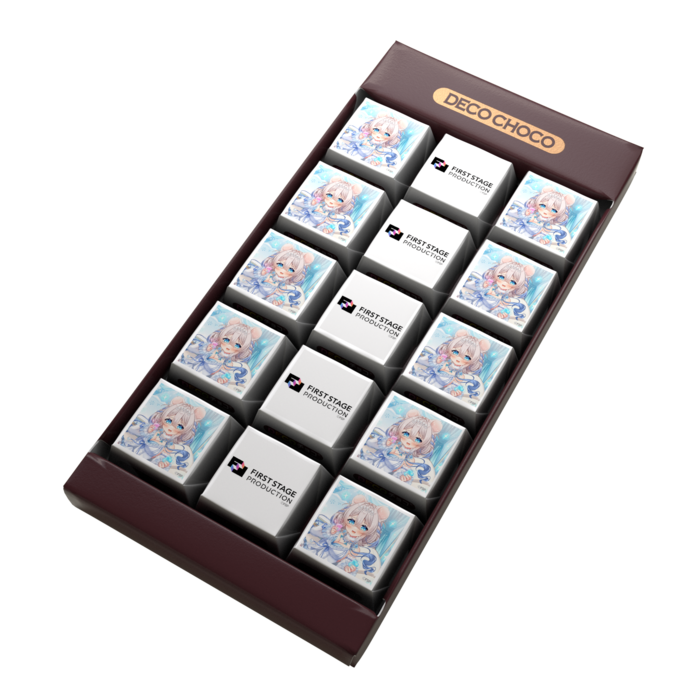 DECOチョコ - 列ごとにデザイン