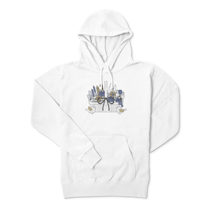 プルパーカーA　白色　M