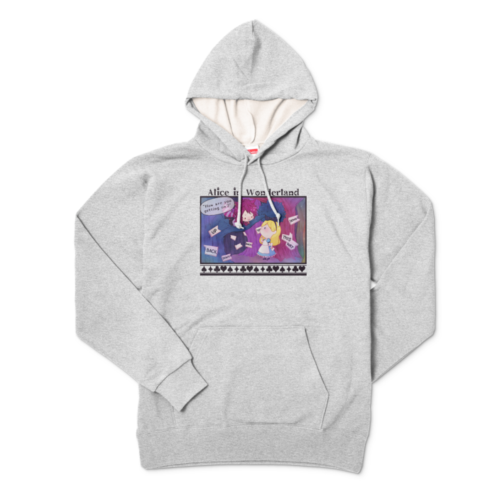 パーカー - XL - 杢グレー