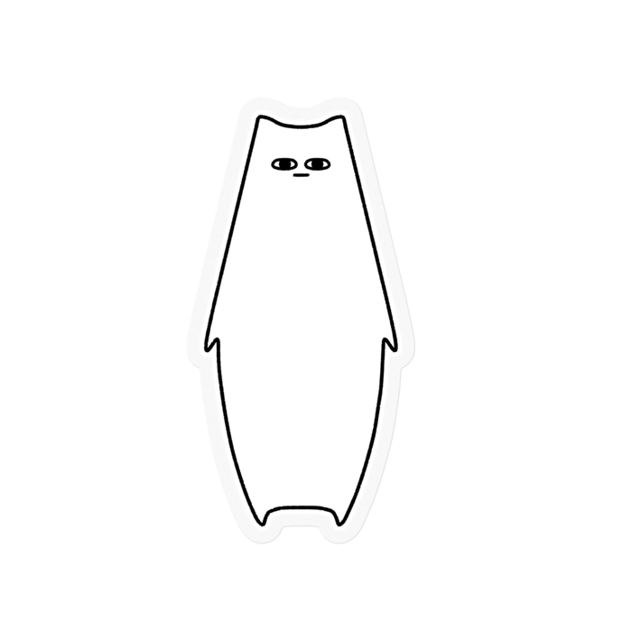 ステッカー - 100 x 100 (mm)