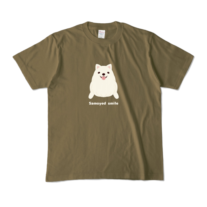 カラーTシャツ　オリーブ　M