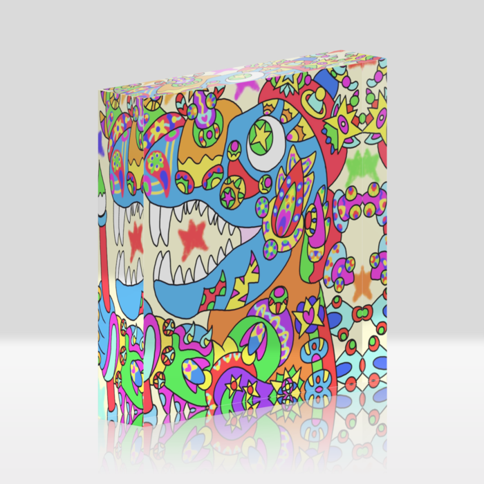 アクリルブロック - 100x100mm