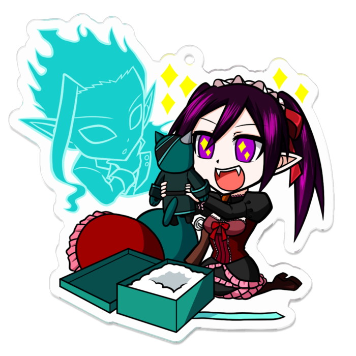 アクリルキーホルダー - 70 x 70 (mm)