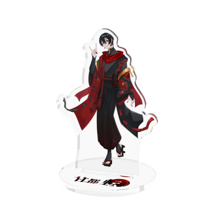 甘都転アクリルフィギュア - 70x70mm