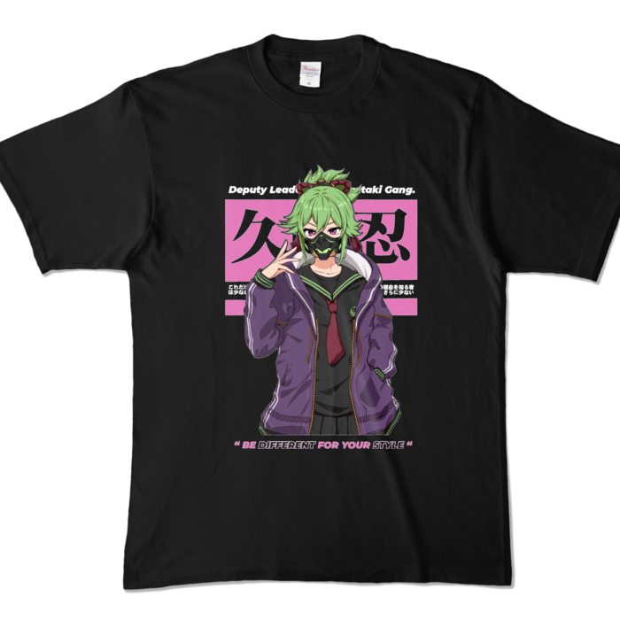 カラーTシャツ - XL - ブラック (濃色)