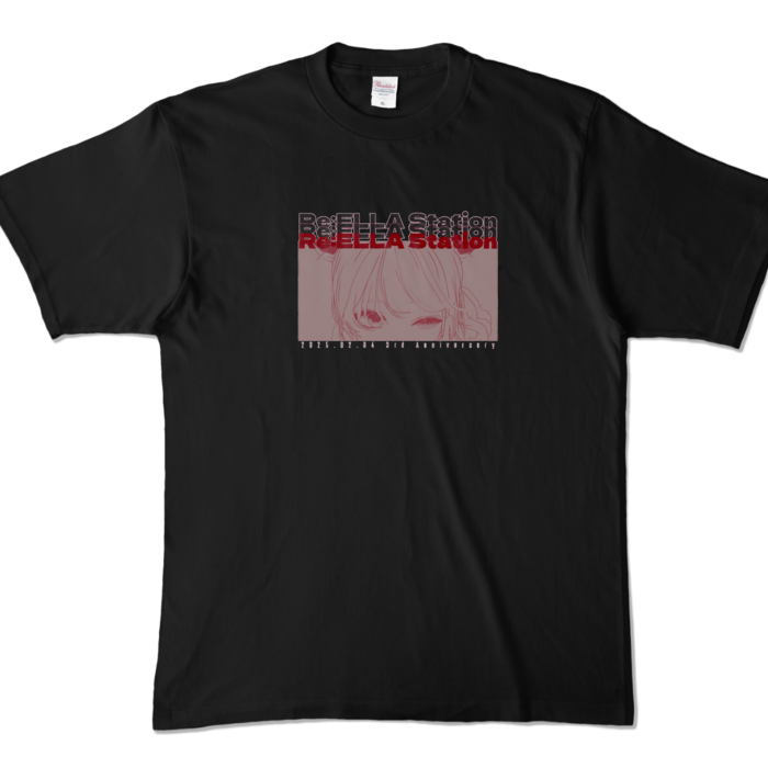 カラーTシャツ - XL - ブラック (濃色)