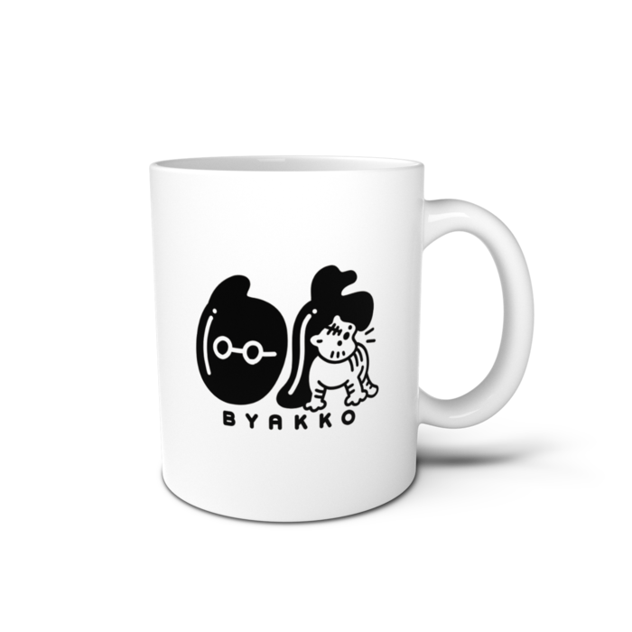 マグカップ - 直径 8 cm / 高さ 9.5 cm