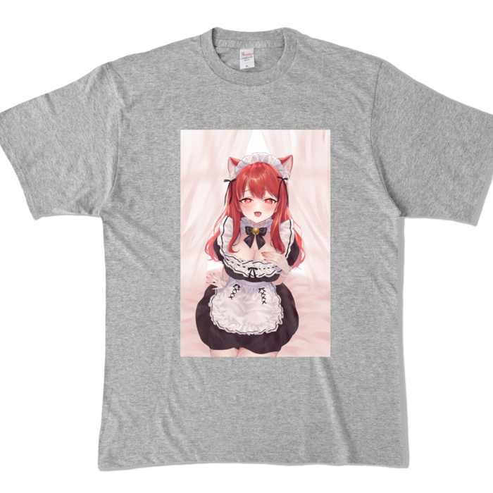 カラーTシャツ - XL - 杢グレー (濃色)