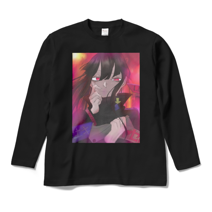 ロングスリーブTシャツ - M - ブラック