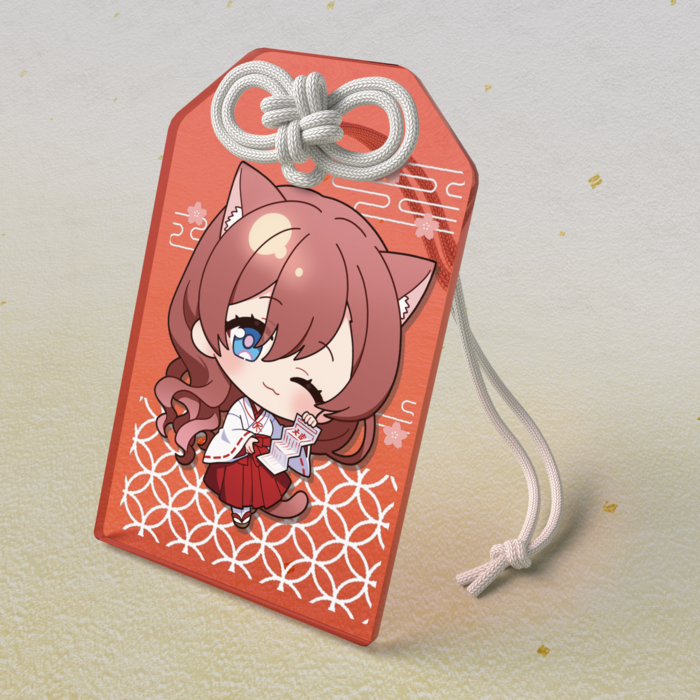 アクリルお守り - 50 × 80mm