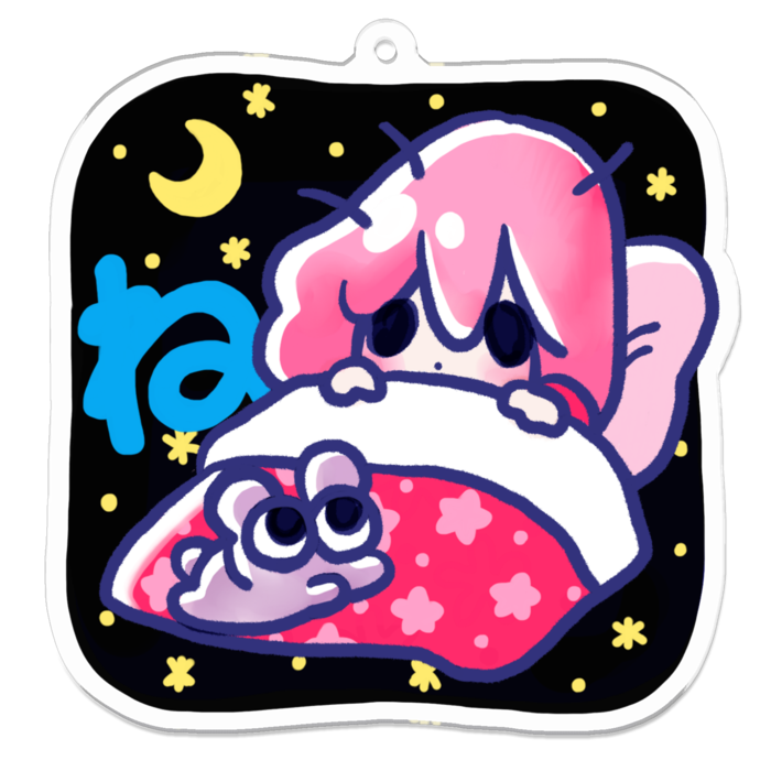 アクリルキーホルダー - 70 x 70 (mm)
