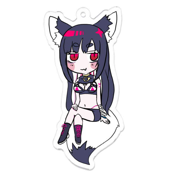 アクリルキーホルダー - 70 x 70 (mm)