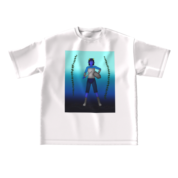 ビッグシルエットTシャツ - L - 正面
