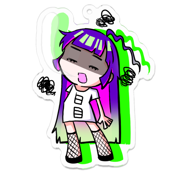 アクリルキーホルダー - 70 x 70 (mm)