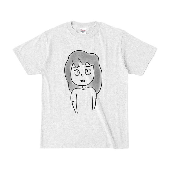 カラーTシャツ(淡色) - S - アッシュ