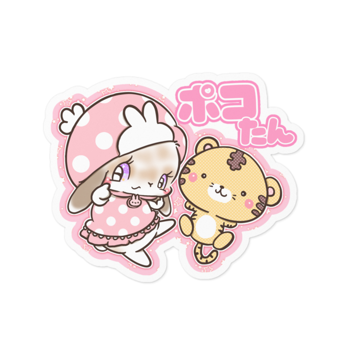 ステッカー - 100 x 100 (mm)