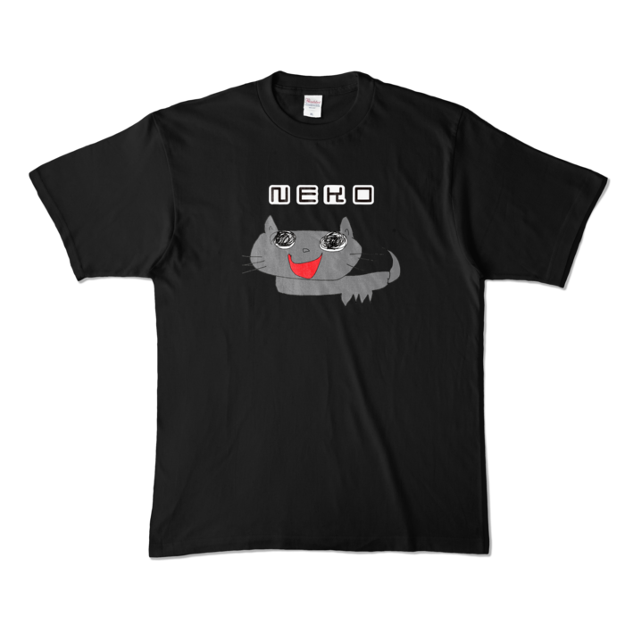 カラーTシャツ - XL - ブラック
