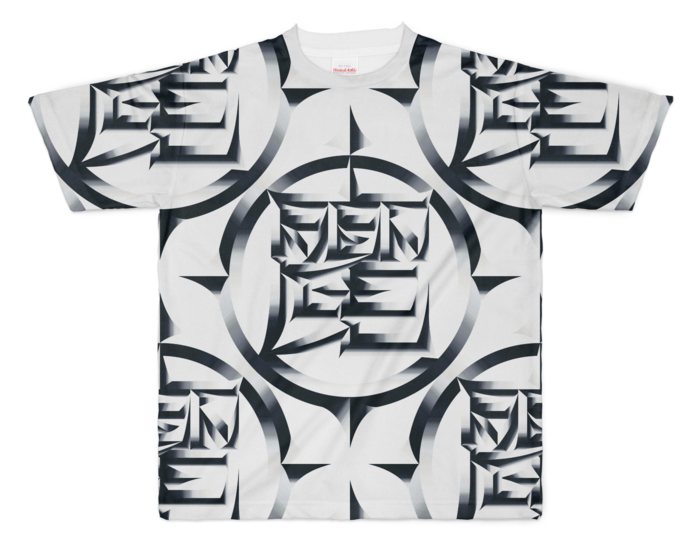 フルグラフィックTシャツ - XL - 両面印刷