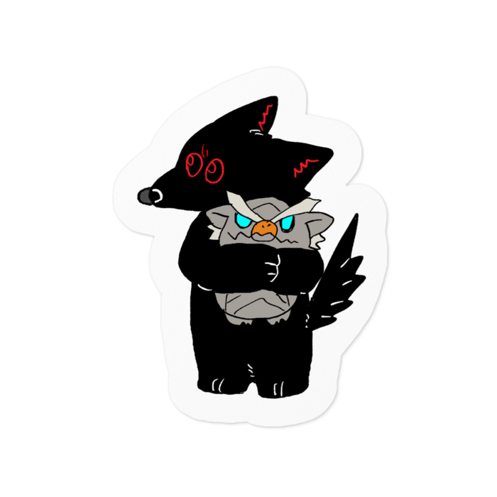 ステッカー - 100 x 100 (mm)