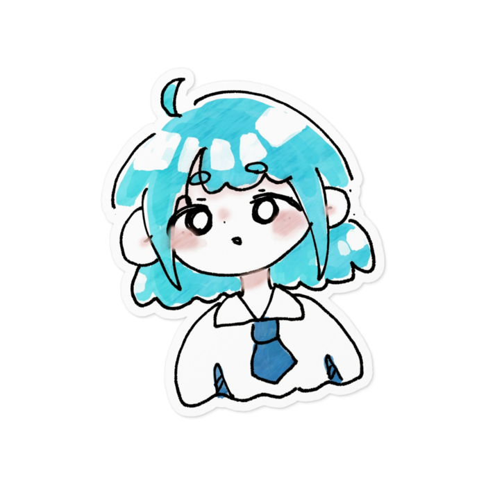 ステッカー - 100 x 100 (mm)