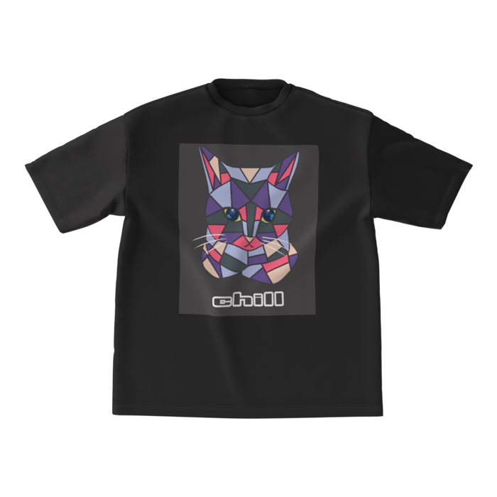 ビッグシルエットTシャツ - M - 両面