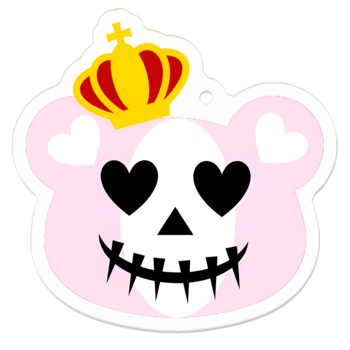 アクリルキーホルダー - 50 x 50 (mm)