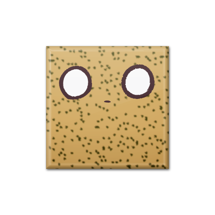 缶バッジ - 四角形40mm