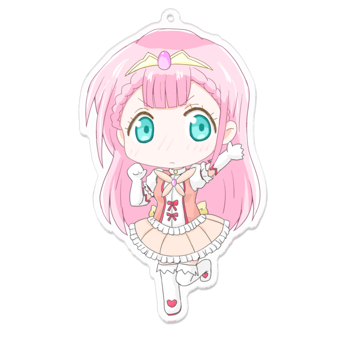 アクリルキーホルダー - 100 x 100 (mm)