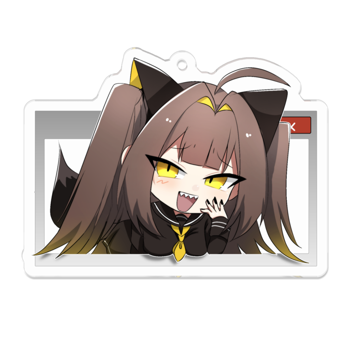 アクリルキーホルダー - 70 x 70 (mm)