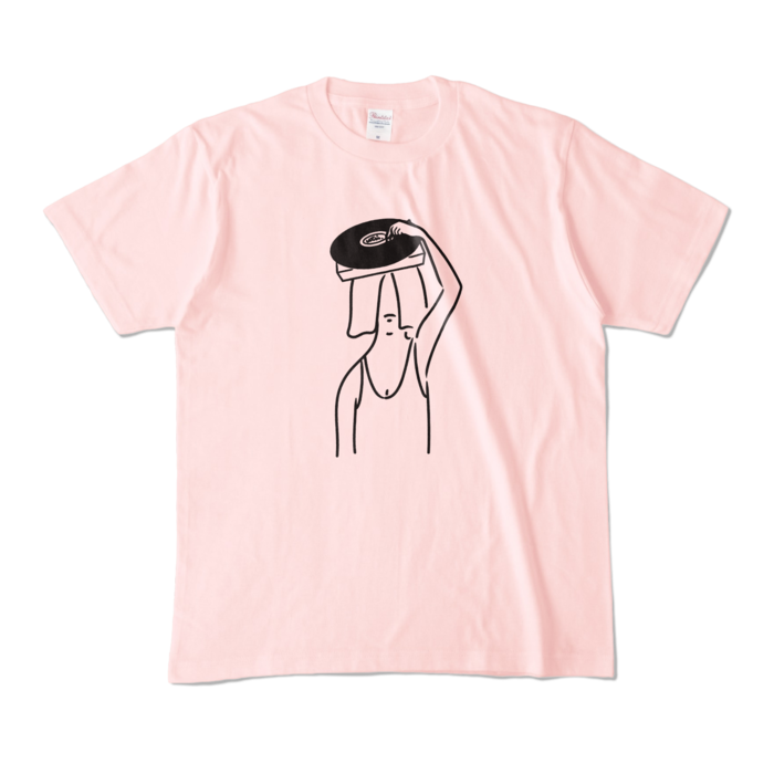 カラーTシャツ - M - ライトピンク (淡色)