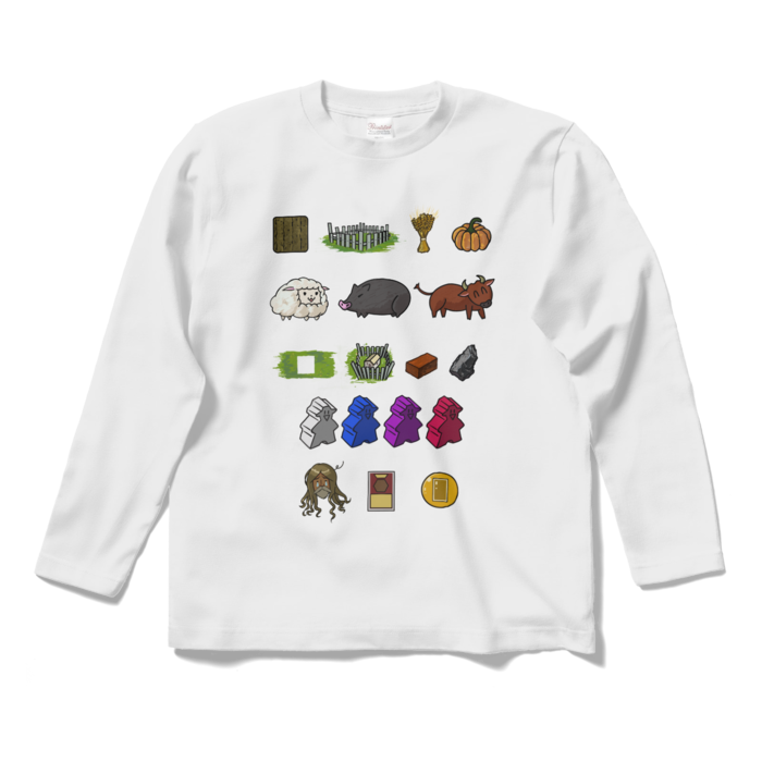 ロングスリーブTシャツ - S - ホワイト