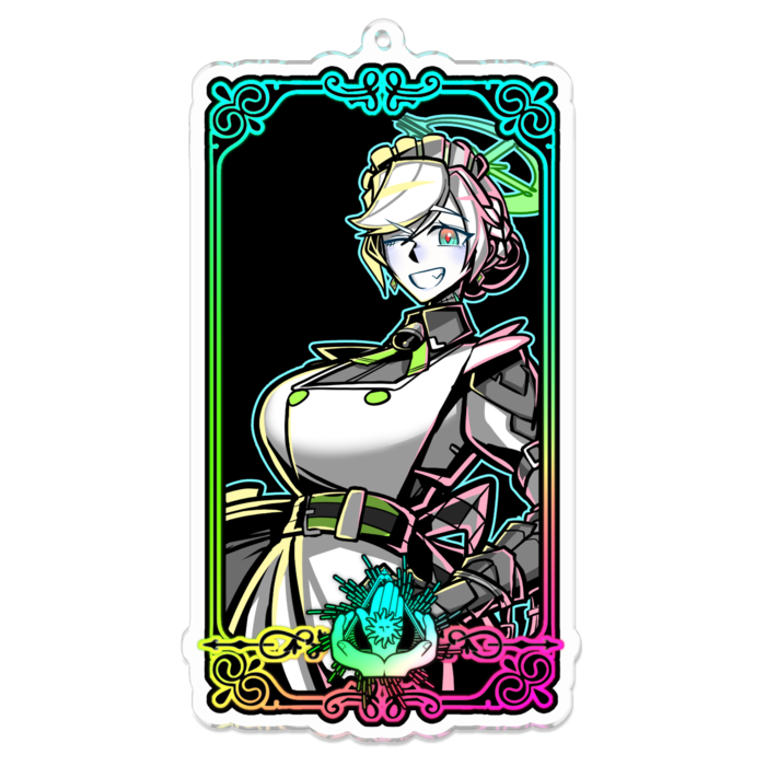 アクリルキーホルダー - 100 x 100 (mm)