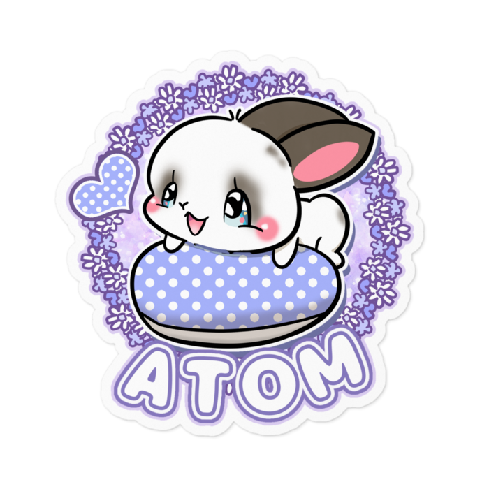 ステッカー - 100 x 100 (mm)