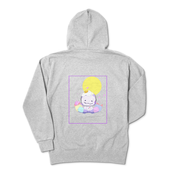 パーカー - XL - 杢グレー