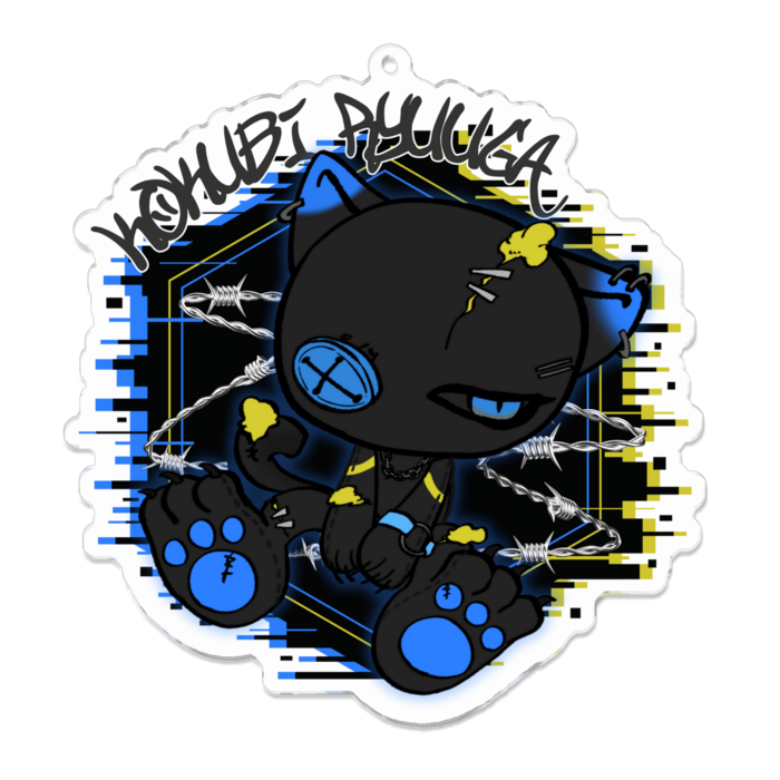 アクリルキーホルダー - 100 x 100 (mm)