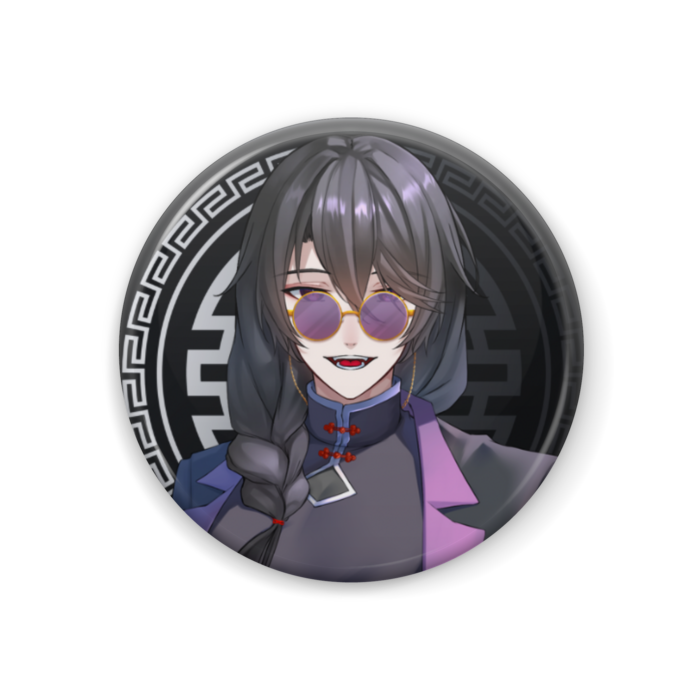 缶バッジ - 44mm（サングラスあり）