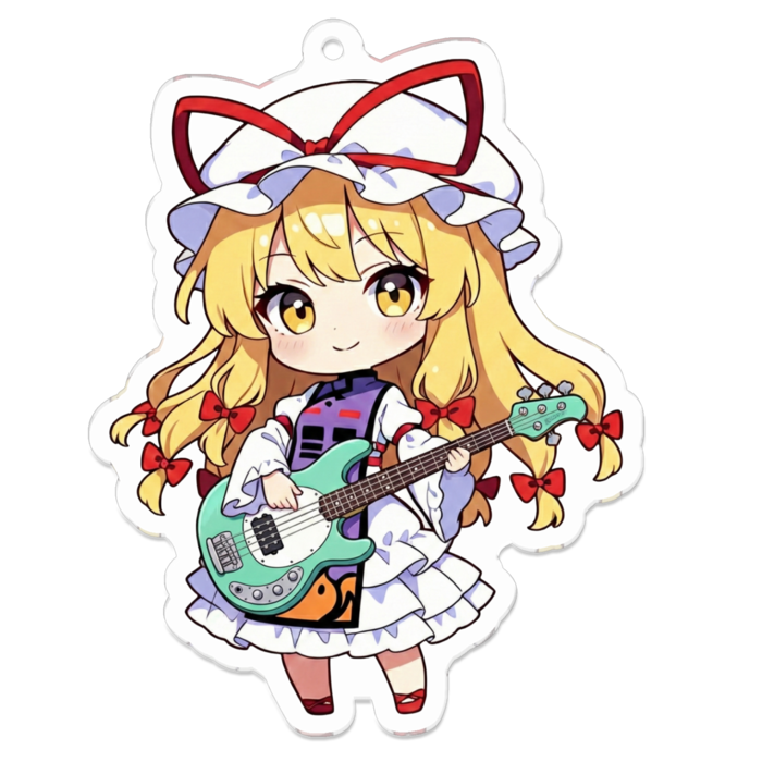 アクリルキーホルダー - 70 x 70 (mm)(キャラのみ)