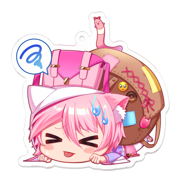 アクリルキーホルダー - 70 x 70 (mm)