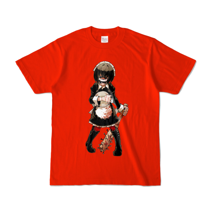 カラーTシャツ - S - レッド (濃色)