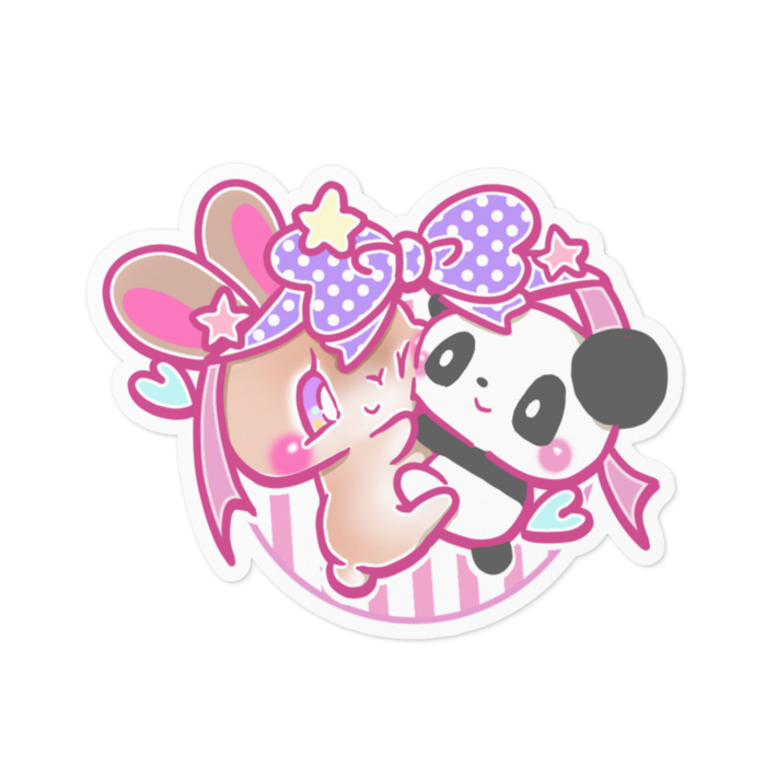 ステッカー - 100 x 100 (mm)