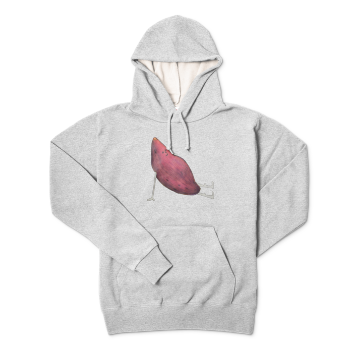 パーカー - L - 杢グレー