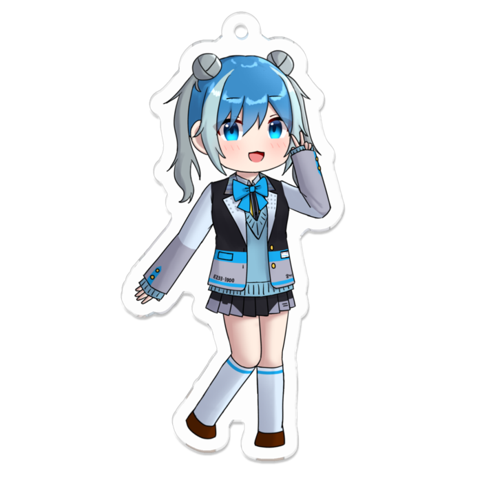 アクリルキーホルダー - 70 x 70 (mm)