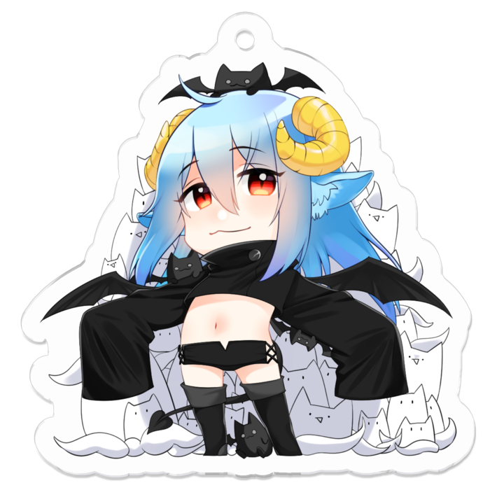 アクリルキーホルダー - 50 x 50 (mm)