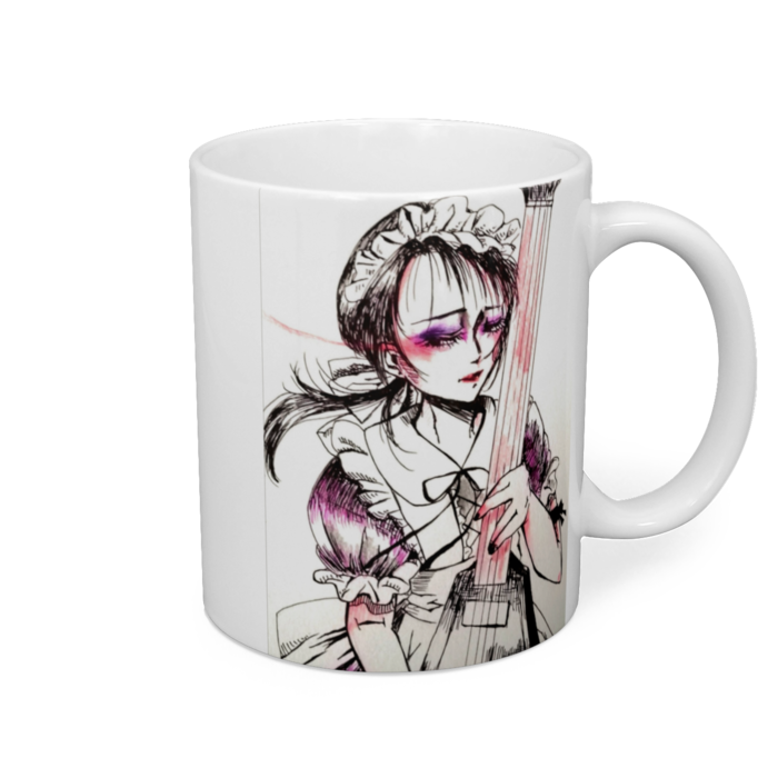 マグカップ - 直径 8 cm / 高さ 9.5 cm